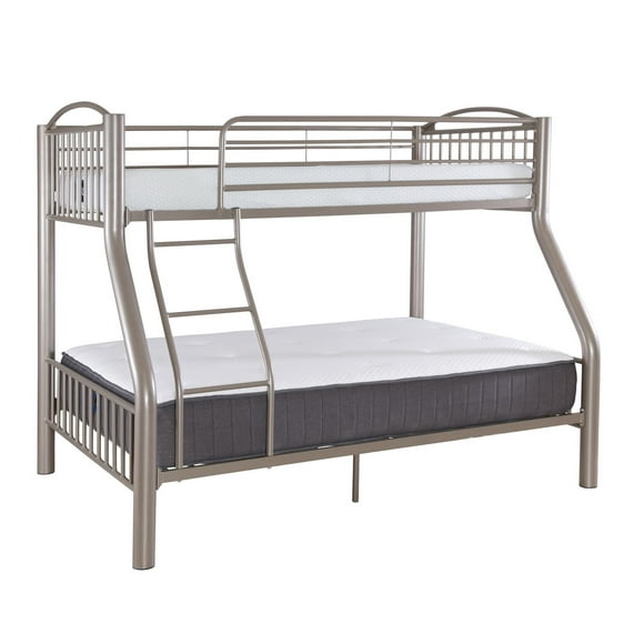 Clarence Twin over Full Bunkbed, Pewter