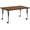 Oak, variant on Emma + Oliver Mobile 30x72 Oak HP Laminate Preschool Activity Table