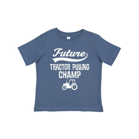 

Inktastic Future Tractor Pulling Champ Gift Toddler Boy or Toddler Girl T-Shirt