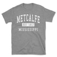 thumbnail image 1 of Metcalfe Mississippi Classic Established Men's Cotton T-Shirt, 1 of 1
