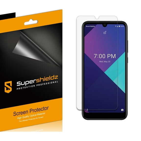 [6-Pack] Supershieldz for Wiko Ride 3 Screen Protector, Anti-Bubble High Definition (HD) Clear Shield