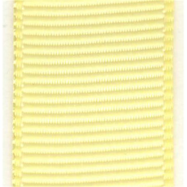 Papilion R07420206061720YD .25 in. Grosgrain Ribbon 20 Yards - Baby Maize