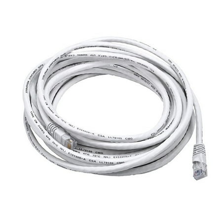 25FT 24AWG Cat6 550MHz UTP Ethernet Bare Copper Network Cable - White, High quality Category 6 (CAT6) patch cables are the solution to your internetworking needs By (Best Quality Cat6 Cable)