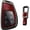 B Red, variant on Key Fob Cover Compatible with Chevrolet Silverado Traverse Equinox Buick Envision 2022-2025 Keychain Case Holder Protector,A Black