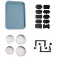 thumbnail image 2 of Kit de brotación, 4 tapas de brotación de acero inoxidable, 2 of 6