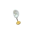 thumbnail image 1 of serony Earring Display Stand Ear Model Stud Holder with Base for Birthday Showcase White Left, 1 of 9