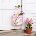 thumbnail image 6 of Easter Basket Floral Patterns Empty Easter Bucket with Handle,Candy Gifts Storage Tote Bags For Easter Egg Hunts,Gifts,Holiday Decorations,Spring Party Favors, 6 of 7