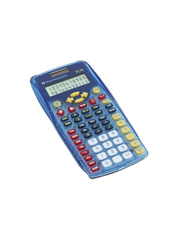 Texas Instruments TI-15 TI-15 Explorer Calculator, 10-Digit Display