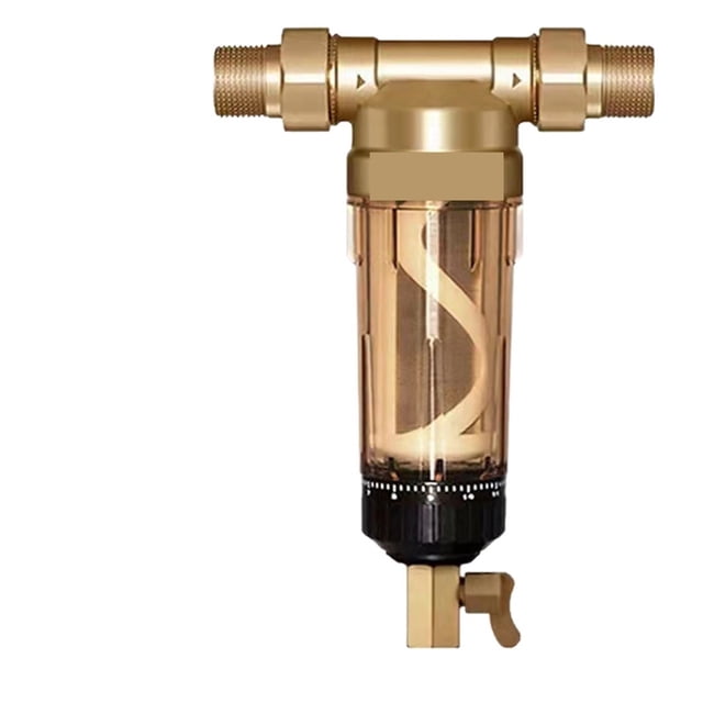 Pre-Filter Whole House Rotary Precipitation Water Filter Central Pre-Filter Purification System Backwash Stainless