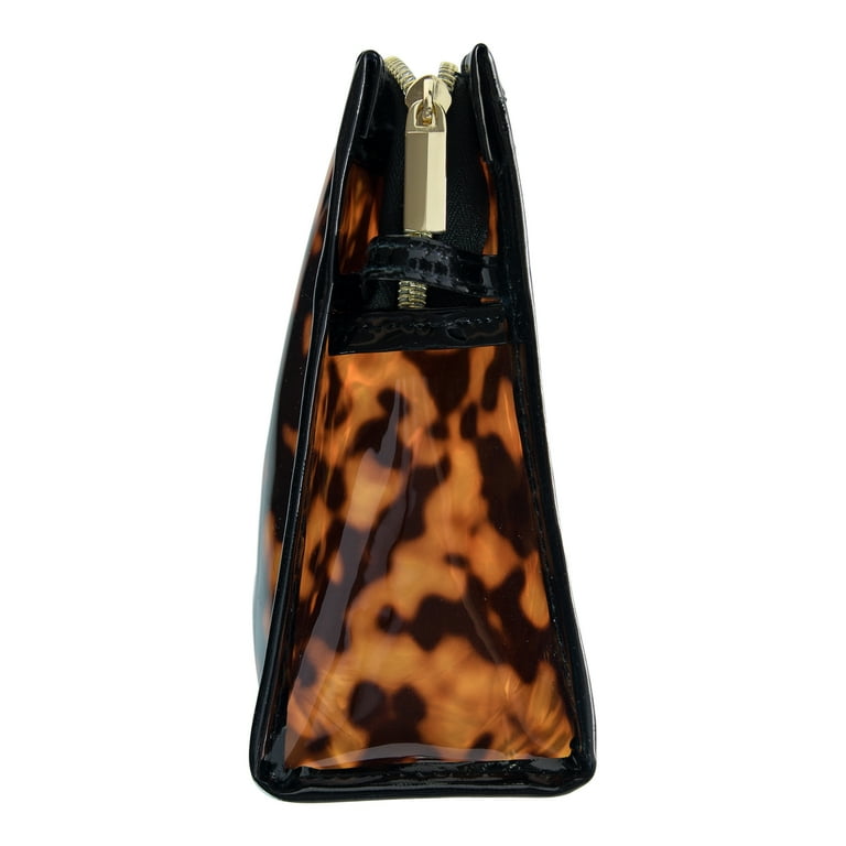 Tortoise shell makeup bag sale