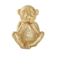 thumbnail image 3 of Escultura de resina de , ningún mal, no escuches ningún mal, no hables mal, 3 of 8