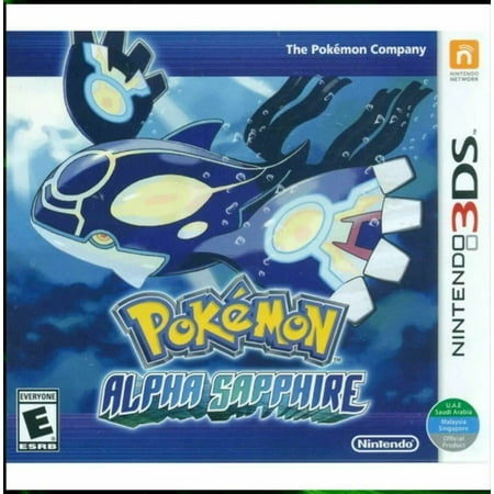 Pokémon Alpha Sapphire - Nintendo 3DS [Pokémon Omega Ruby 2DS World Edition] NEW