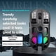 thumbnail image 4 of Ratón Inalámbrico Bluetooth para Juegos, Modo Dual, Retroiluminación, 1600 , Luz RGB Ajustable, Tipo C, Recargable, Plateado, 4 of 5