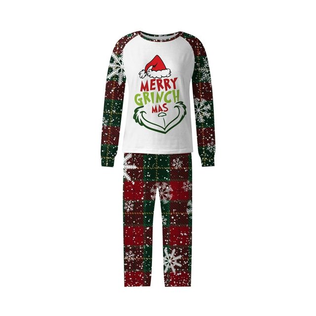 Pyjamas de Noël Assortis pour Enfants Ensembles de Pyjamas de Vacances pour la Famille