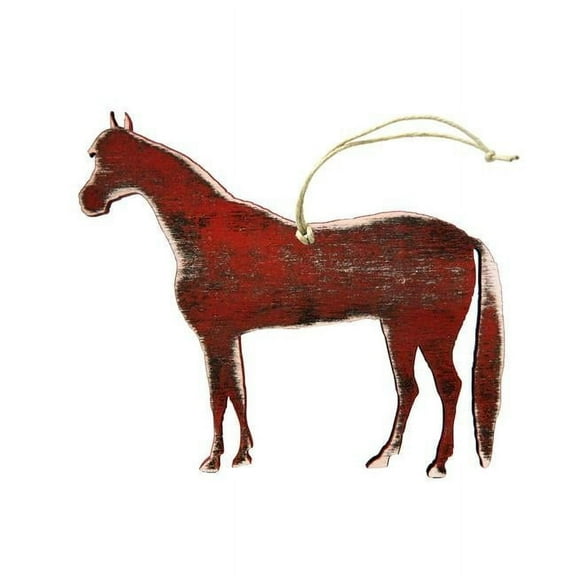 Designocracy 99155-O Lonely Pony Wooden Ornament