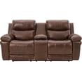 thumbnail image 3 of Ashley Furniture Edmar Chocolate Power Recliner, 3 of 10