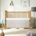 thumbnail image 5 of CASEMIOL 5-In-1 Convertible Crib, New Zealand Pinewood Baby Bed,Baby Crib With 3 Height Adjustment, Non-Toxic Finish, Easy to Assemble, Nature, 5 of 13