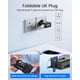 thumbnail image 5 of Adaptador de Viaje Internacional LENCENT Blanco con Carga Rápida PD 25W & QC 3.0 Tipo C, 5 of 7