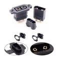 thumbnail image 3 of Conector de puerto de carga de batería de litio Kairuite XT90E con base fija para vehículo eléctrico, 3 of 7