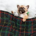 thumbnail image 3 of Disketp Buffalo Plaid Dark Green Dog Blanket/Bed Cover for Dogs and Cats,Puppy Essentials-Large, 3 of 8