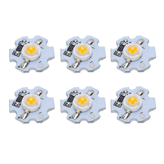 Accesorios de iluminación para bricolaje, 25 piezas, 0,5 W, 5 V, lámpara LED de alto rendimiento, chip LED optimizado para la excelencia