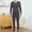 A Dark Gray, variant on Xysaqa Thermal Underwear Set for Men, Men's Soft Fleeces Lined Long Johns, Fall Winter Warm Base Layer Top & Pant Loungewear L-4XL Big & Tall