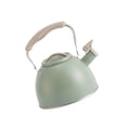 thumbnail image 1 of Portable Whistling Kettle 3L Large Stovetop Capacity Portable Cookware Water Kettle Light Green, 1 of 9