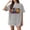 Light Gray, variant on Soccer Jersey for Women Crew Neck Y2k Summer Shirts Short Sleeve Casual Football 2026 Tshirt,Blue(L)
