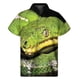 thumbnail image 3 of Camisas hawaianas con estampado 3D de serpiente para hombre, camisas de verano con solapa y botones, holgadas y con personalidad, de manga corta, 3 of 5