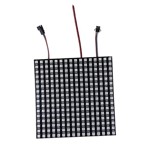 Panel de matriz de píxeles Zulema LED programó 5050SMD flexible 16x16cm
