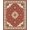 Red Multicolor, Pattern 16, variant on Design&I 8'x10' Washable Area Rug Border Door Mongolian Checkered Nylon Hallway Assorted Boho Vintage Playful for Living Room, Family Extra Large Skid-Resistant Low Profile
