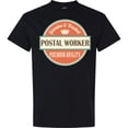 thumbnail image 3 of Inktastic Postal Worker Funny Idea T-Shirt, 3 of 5