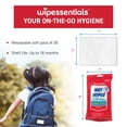 thumbnail image 4 of Toallitas desinfectantes para manos Diamond WipeEssentials 360 Wipes, 4 of 7