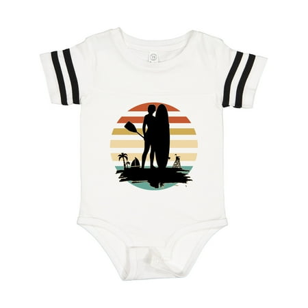 

Inktastic Stand Up Paddle Boarding Silhouette Gift Baby Boy or Baby Girl Bodysuit