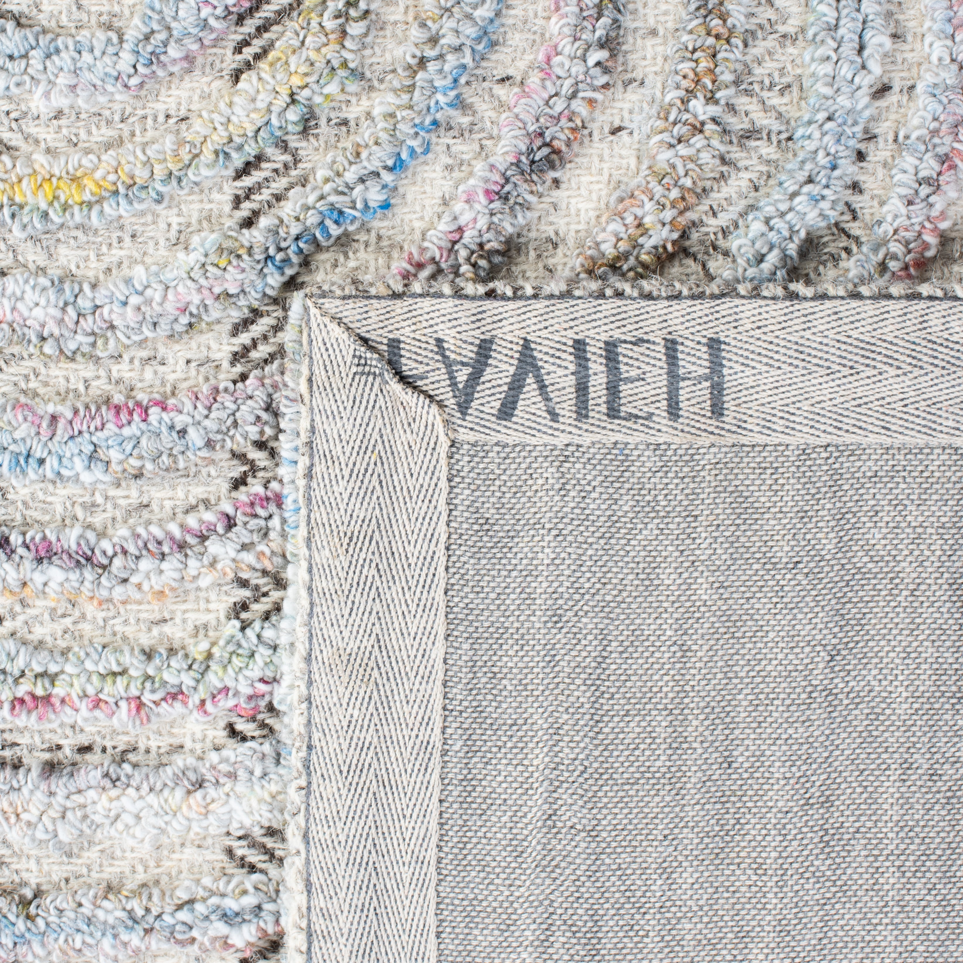 SAFAVIEH Southampton Landen Abstract Area Rug, Pink/Blue, 6' x 6' Square