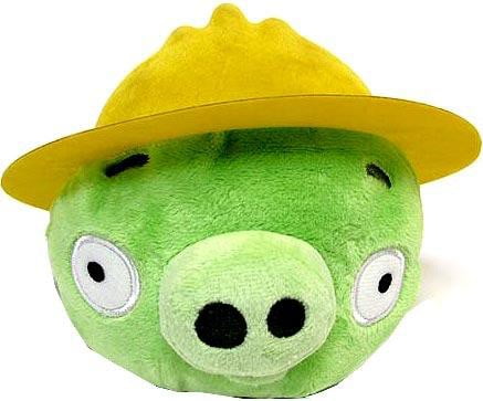 angry birds pig plush