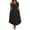 Black, variant on MELDVDIB Dresses for Women Sequin V-Neck Short Sleeve Spring Summer Long Dress Solid Color Oversized Loose Outfits