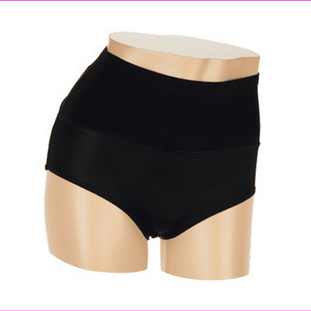 Carol Wior Rear Enhancing Control Panty in Black, Large