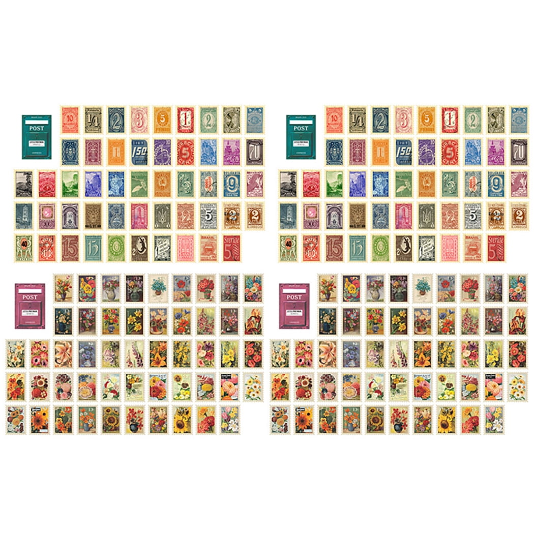 postage-stickers-vintage-diy-200pcs-aesthetic-journal-stickers-stamp