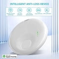 thumbnail image 2 of Kebiory Key Finder, Bluetooth Luggage Tracker Tag Item Locator for Keys, Wallet, Suitcase, Pets and More, Works with Apple Find My (iOS only) (White,1 Pack), 2 of 10