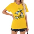 thumbnail image 2 of Remera Talovee Baseball Mom para Mujeres, Amarilla, Talle M, 2 of 6