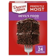 Duncan Hines Perfectly Moist Devil's Food Cake Mix, 15.25 oz