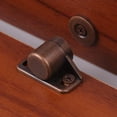 thumbnail image 1 of QUTETN 4 Pack Kitchen Cabinet Magnets Catch for ClosureCabinet Magnet for Cabinet Door Closure Cabinet Magnetic Catch Latch Stainless Steel Antique Copper Color, 1 of 4
