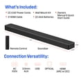thumbnail image 5 of Westinghouse 3.1.2 Channel All-in-One Soundbar with Dolby Atmos and Digital Plus, Built-in Low Frequency Driver and Height Speakers, 210W Surround Sound, Bluetooth, Easy Setup, Roku TV Ready, 5 of 7