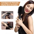 thumbnail image 3 of Secador Cepillo de Pelo Multifuncional, Cepillo de Aire Caliente 4 en 1, Cepillo Alisador Pelo Secador Pelo Peine Cepillo para Alisar con Iones Negativos 3 Temperaturas Mango Ergon&oacute;mico par, 3 of 7