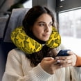 thumbnail image 6 of KLL yellow Corn Pattern Memory Foam Cervical Neck Pillow Versatile U-Shaped Pillows for Home/Office/Camping/Travelling/Soft Washable Cover, 6 of 8