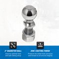 thumbnail image 4 of Reese Towpower Boule d'Attelage de Remorque avec Capacité de 8 000 Livres pour Usage Automobile, 4 of 12