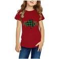 thumbnail image 1 of SDNall Mode Mignon pour Tout-Petits Garçons Filles Col Rond Imprimé Manches Courtes, 1 of 1