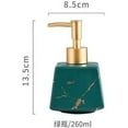 thumbnail image 2 of Ceramic Pump Bottle, Soap Dispenser Squeeze Bottle Shampoo Hand Lotion Bottle Ceramic Refillable Liquid Dispenser For Bathroom Green, 2 of 5