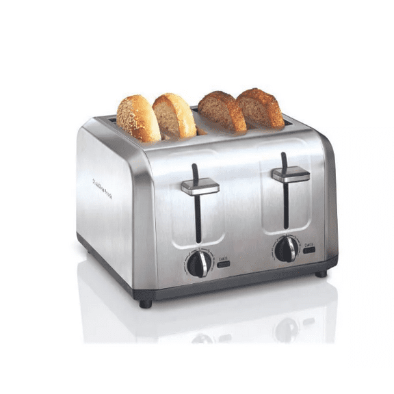Hamilton Beach 4 Slice Toaster Brushed Stainless Steel